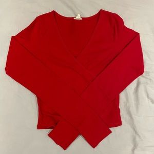 Cropped Long Sleeve top from Garage